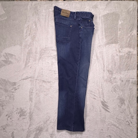 Robert Graham Classic Yates Dark Wash Straight Leg Denim Jeans W36xL27 (Tag W38) - Picture 3 of 16